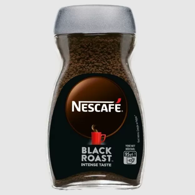 NESCAFE Cafea Black Roast 95g st