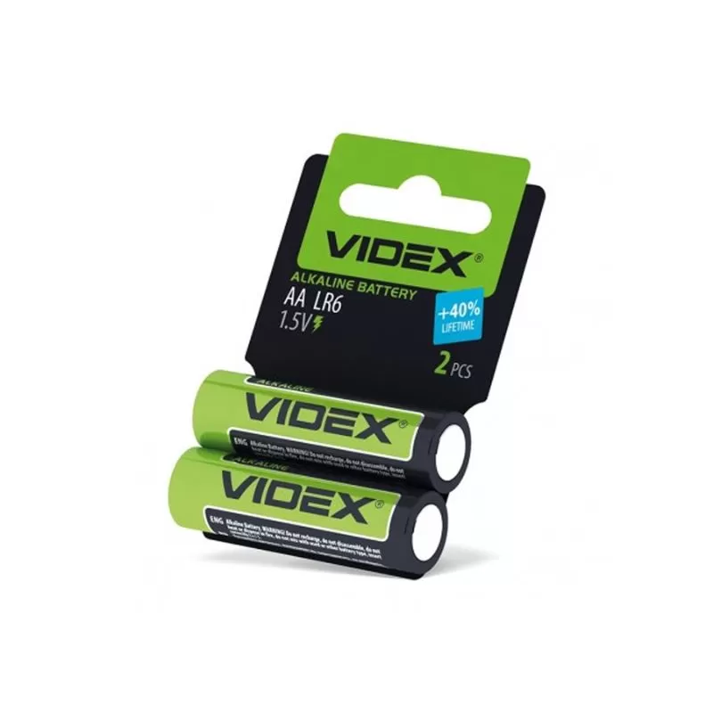 VIDEX Baterie alcalina LR6/AA 2buc  
