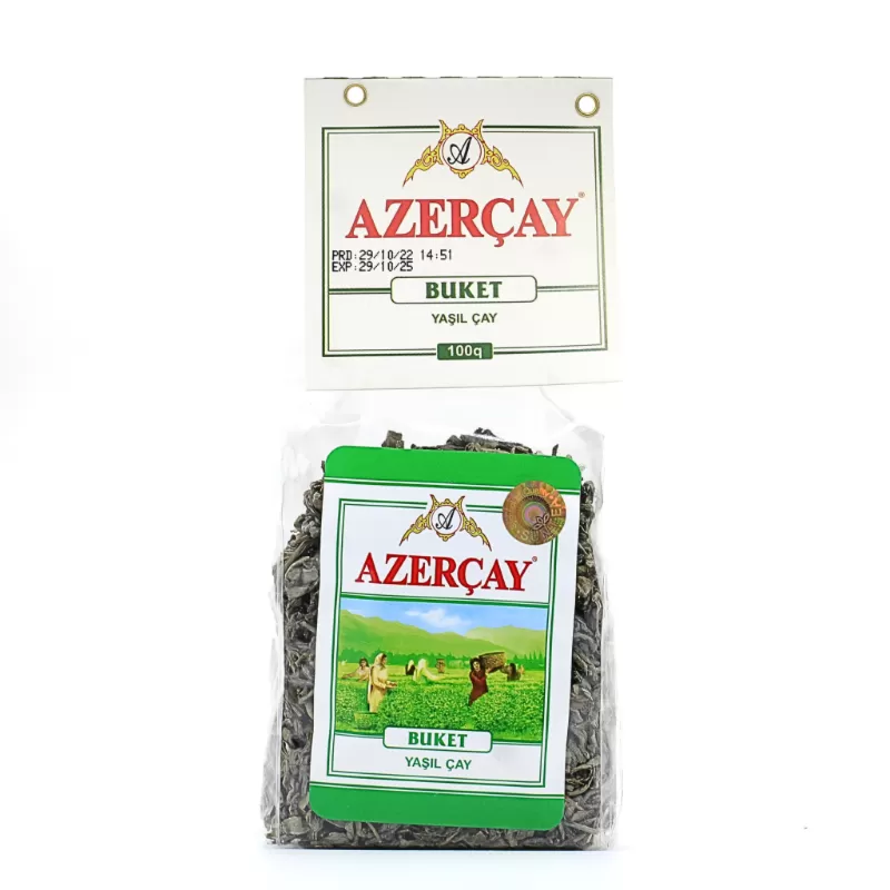 AZERCAY Ceai Verde Ambalaj Transparent100g
