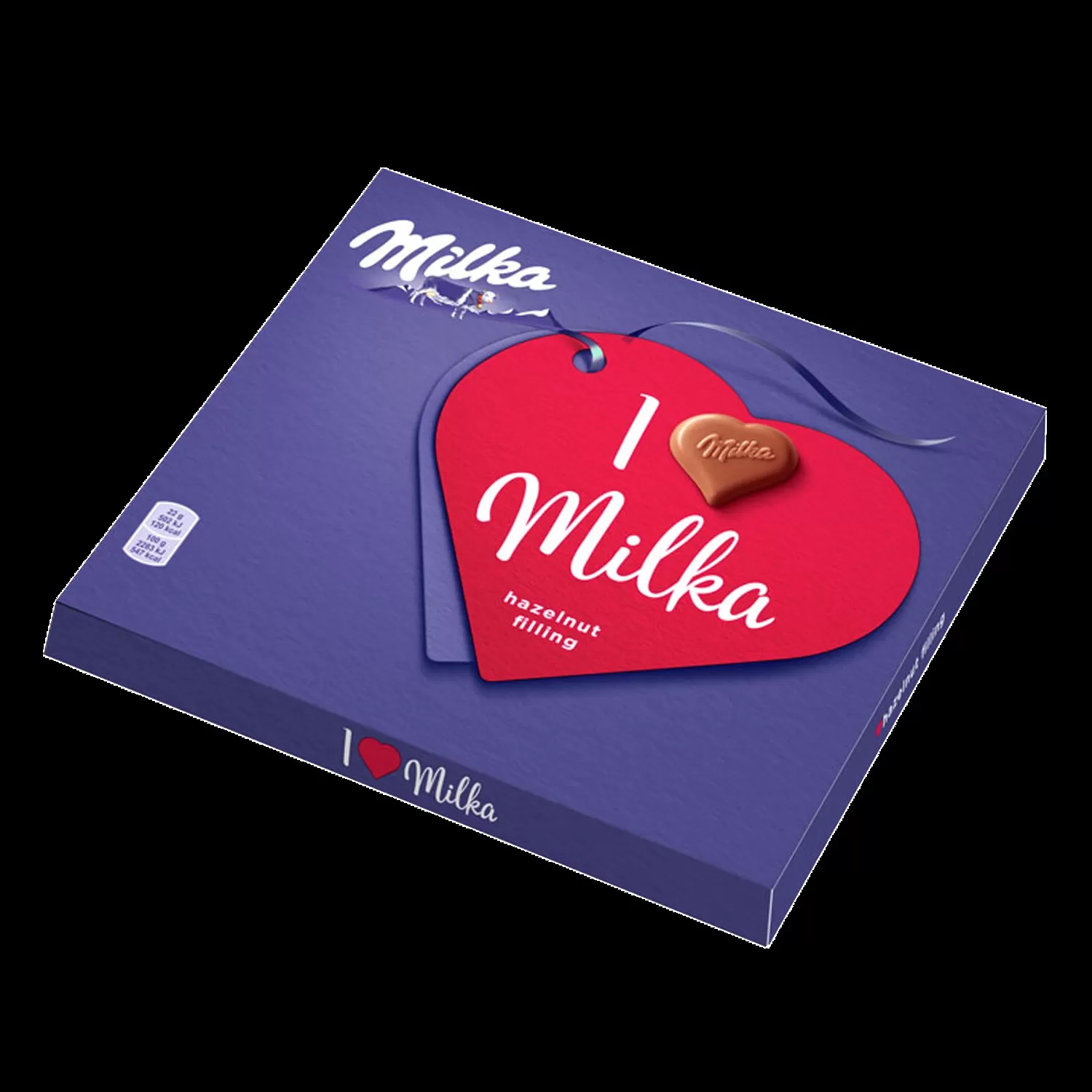 MILKA I Love You Ciocolată cu alune 110 g