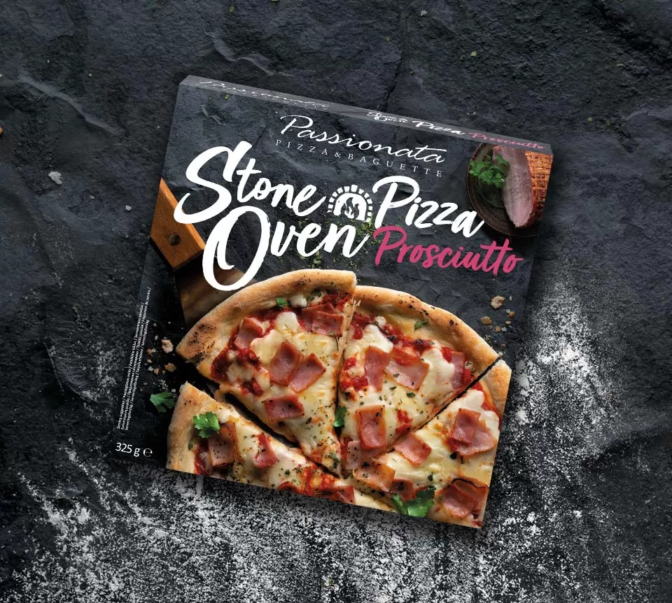 PASSIONATA Pizza Prosciutto Stone Oven 325g 